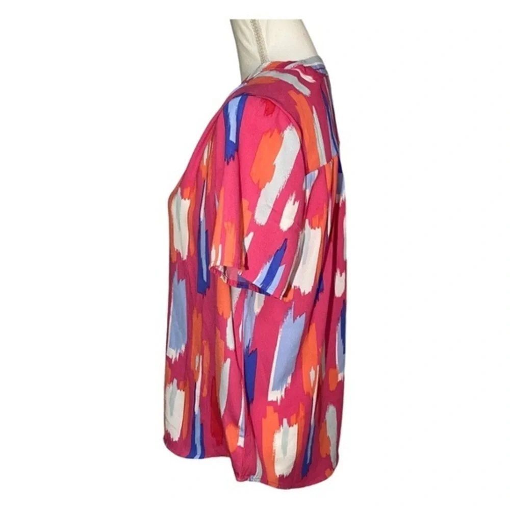 Mary Square Pretty in‎ Paint Blouse - Medium - Picture 3 of 7